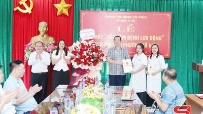Ra mắt 'Tổ khám bệnh lưu động' trên địa bàn phường Tô Hiệu