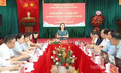 Tùng Bá và Thuận Hòa đẩy mạnh tuyên truyền tạo sự đồng thuận cao trong Nhân dân, đảm bảo công tác sáp nhập thôn đúng quy định