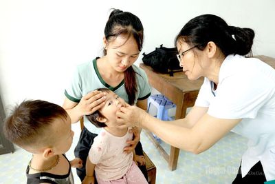 Hơn 120.000 trẻ được bổ sung Vitamin A