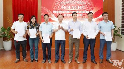 Báo và Phát thanh, Truyền hình Thái Nguyên bổ nhiệm lãnh đạo các phòng chuyên môn, đơn vị trực thuộc