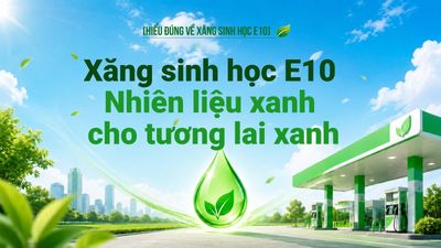 Xăng E10 - Nhiên liệu sinh học cho tương lai xanh Việt Nam