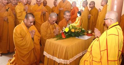 Cà Mau: Lễ tác pháp An cư kiết hạ Phật lịch 2570 tại trường hạ chùa Long Phước
