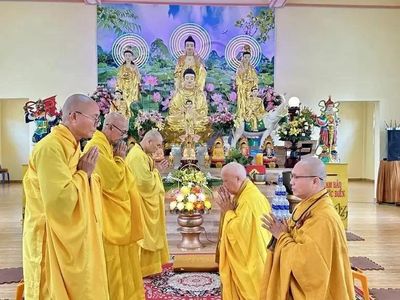 Trường hạ tập trung Đại Tòng Lâm tổ chức Lễ tác pháp An cư kiết hạ Phật lịch 2570