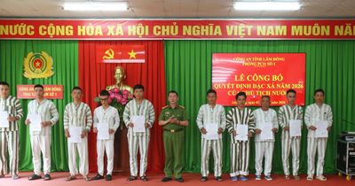 Lâm Đồng: Hơn 600 phạm nhân được đặc xá dịp năm 2026