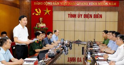 Thường trực Tỉnh ủy Điên Biên làm việc với Tổ giám sát cơ quan Ủy ban kiểm tra Trung ương