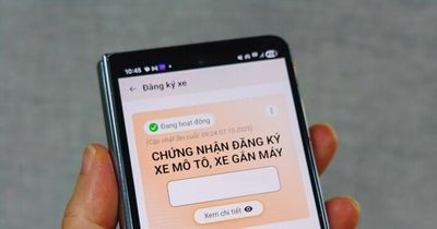 Từ ngày 8/6, dữ liệu đăng ký xe sẽ tích hợp trên VNeID và VNeTraffic