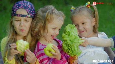 Dinh dưỡng mùa hè giúp trẻ cao lớn, khỏe mạnh