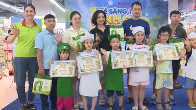 Sân chơi sáng tạo giúp thiếu nhi hiểu ý nghĩa hạt gạo Việt nam