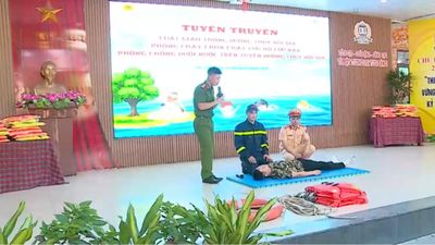 Phường Hồng Hà: Tuyên truyền phòng, chống đuối nước cho học sinh