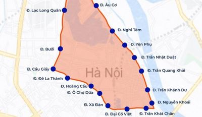 Chi tiết 9 Phường tại Hà Nội cấm xe máy xăng từ 1/7