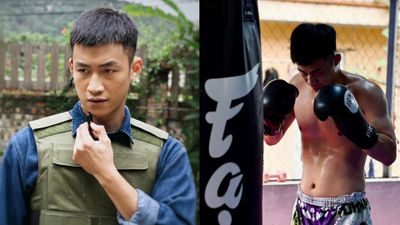 Diễn viên phim giờ vàng kiêm HLV Muay Thái: Ngày đóng công an, tối đứng lớp dạy võ