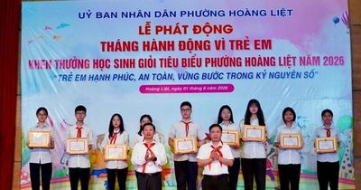 Phường Hoàng Liệt phát động Tháng hành động vì trẻ em năm 2026