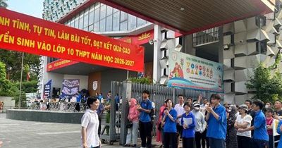 Thí sinh Hà Nội hoàn thành kỳ thi vào lớp 10 chuyên