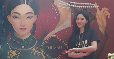 Hoa hậu Kỳ Duyên hóa 'Thị Mầu' quay phim ở Bắc Ninh
