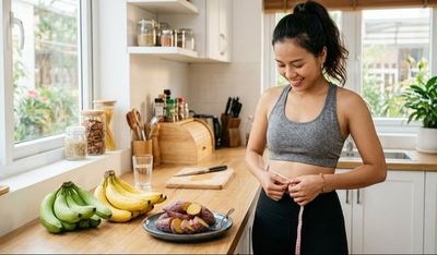 Cách ăn khoai lang và chuối trong thực đơn giảm cân