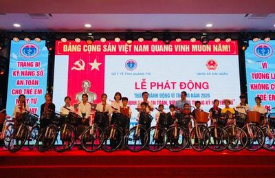 Để gần 450.000 trẻ em tại Quảng Trị 'hạnh phúc, an toàn, vững bước trong kỷ nguyên số'