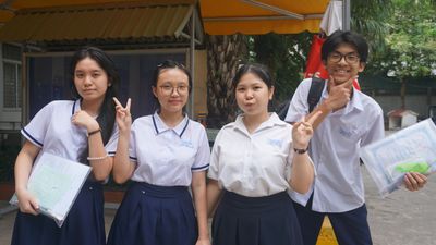 Thí sinh thở phào vì đề Toán 'dễ thở'