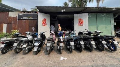 Phát hiện hơn 200 xe điện không rõ nguồn gốc tại cơ sở lắp ráp ở TP.HCM