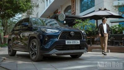 Tháng 5, doanh số bán hàng của Toyota Việt Nam đạt gần 6.000 xe