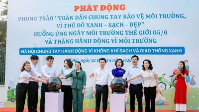 Hà Nội chung tay vì môi trường xanh-sạch-đẹp