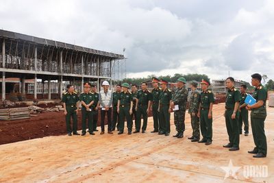 Quân đoàn 34: Hỗ trợ xây dựng trường nội trú liên cấp tại hai xã biên giới tỉnh Gia Lai
