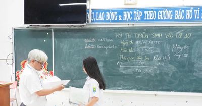 Thí sinh tự tin bước vào môn thi cuối cùng là môn Toán