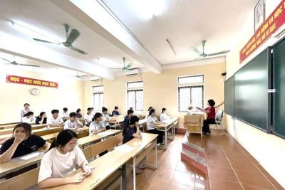 Hơn 57.000 thí sinh thi môn cuối, tranh suất vào lớp 10 không chuyên ở Phú Thọ