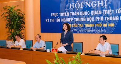 Hà Nội siết chặt công tác chuẩn bị kỳ thi tốt nghiệp THPT 2026
