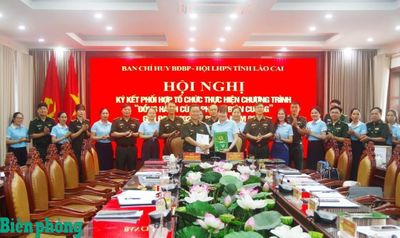 Ký kết thực hiện Chương trình 'Đồng hành cùng phụ nữ biên cương', giai đoạn 2026 - 2030 trên địa bàn biên giới tỉnh Lào Cai