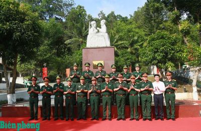 Thượng tướng Trương Thiên Tô kiểm tra, nắm tình hình hoạt động công tác Đảng, công tác chính trị tại Bộ đội Biên phòng tỉnh Lạng Sơn