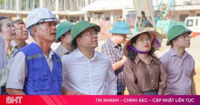 Hà Tĩnh đẩy nhanh tiến độ xây dựng trường nội trú liên cấp tại các xã biên giới