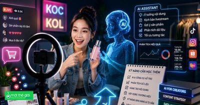 AI đang thay đổi nghề livestream: KOC, KOL cần học thêm gì để không bị bỏ lại phía sau?