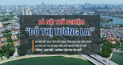 Đến năm 2030, Hà Nội sẽ đưa vào hoạt động 2-3 khu đô thị đa mục tiêu