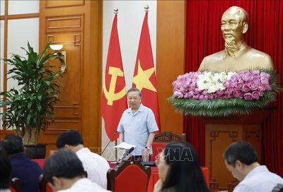 Tổng Bí thư, Chủ tịch nước Tô Lâm chủ trì họp sơ kết mô hình chính quyền 3 cấp