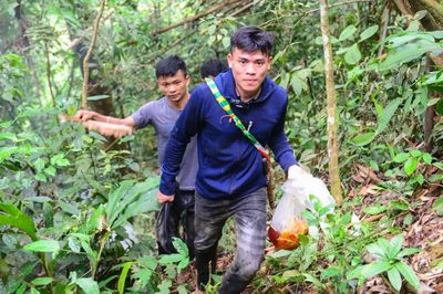 Theo chân thợ săn ong rừng giữa đại ngàn xứ Thanh