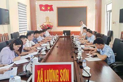 Đoàn kiểm tra của Ban Thường vụ Tỉnh ủy làm việc với 9 xã