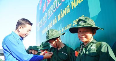 Hơn 170 học sinh Đà Nẵng trải nghiệm 'Học kỳ trong quân đội'