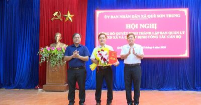 Thành lập Ban Quản lý dự án đầu tư xây dựng xã Quế Sơn Trung