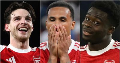 Xếp hạng dàn sao Arsenal mùa giải vô địch Ngoại hạng Anh: Declan Rice đỉnh cao, Kepa thảm họa