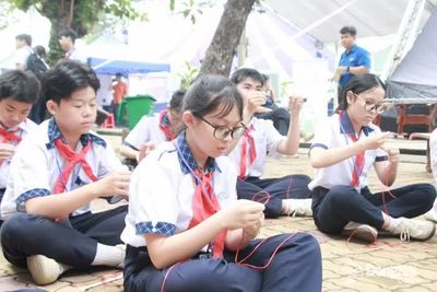 82 cán bộ chỉ huy Đội tham gia Liên hoan Chỉ huy đội giỏi cấp thành phố