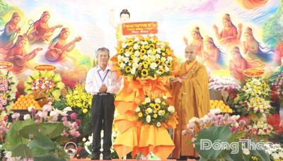 Đồng Tháp: Long trọng tổ chức Đại lễ Phật đản Phật lịch 2570