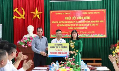 Đoàn công tác Bộ Dân tộc và Tôn giáo thăm, làm việc tại Lạng Sơn