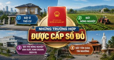 Hướng dẫn cấp sổ đỏ năm 2026: Những loại đất nào đủ điều kiện được công nhận?