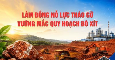 Lâm Đồng nỗ lực tháo gỡ vướng mắc quy hoạch bô xít