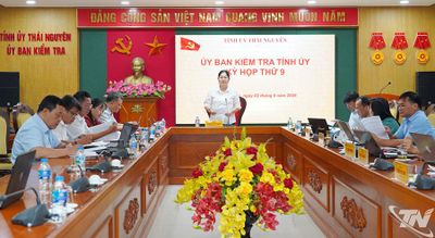 Ủy ban Kiểm tra Tỉnh ủy Thái Nguyên xem xét, quyết định kỷ luật đảng viên