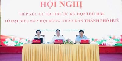 Giải quyết dứt điểm kiến nghị của cử tri, tuyệt đối không né tránh