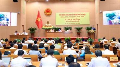 Khai mạc kỳ họp thứ 3 HĐND thành phố Hà Nội