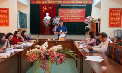Ban Chỉ đạo các kỳ thi cấp tỉnh kiểm tra công tác chuẩn bị Kỳ thi tốt nghiệp THPT năm 2026