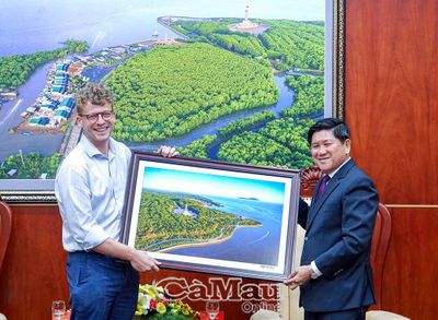 Cà Mau mong muốn mở rộng hợp tác với Vương quốc Anh trong thích ứng biến đổi khí hậu