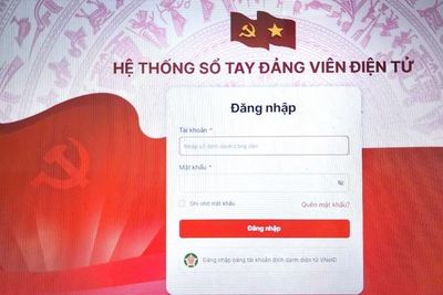Tăng cường ứng dụng Sổ tay đảng viên điện tử trong các tổ chức đảng